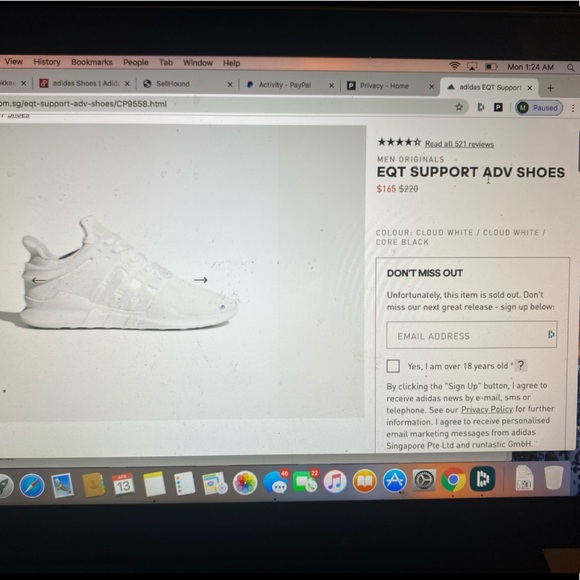 🆕 - Adidas 🇬🇧EQT Support ADV - Flat White - M11 - Picture 8 of 8